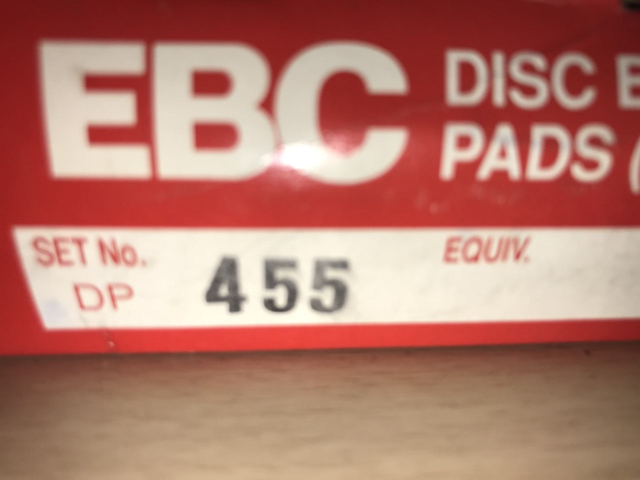 Front Brake Pads made with Kevlar Ford Sierra 1982-86 Girling Caliper EBC DP455