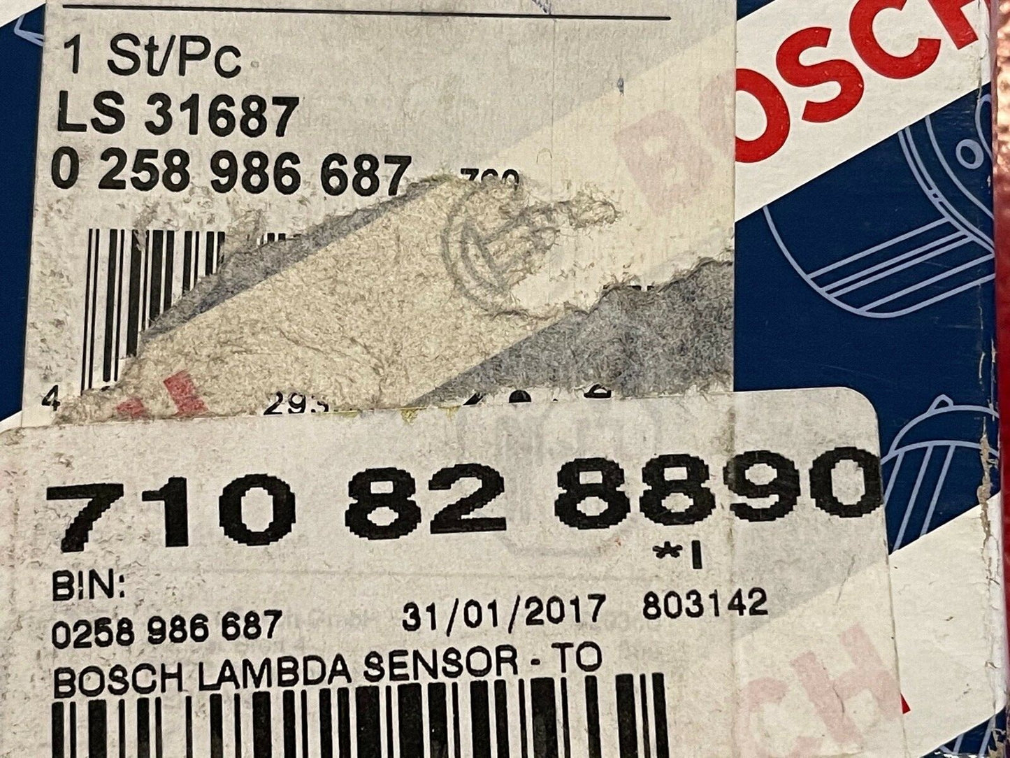 Bosch 0258986687 Lambda Sensor o2 Sensor fits Toyota