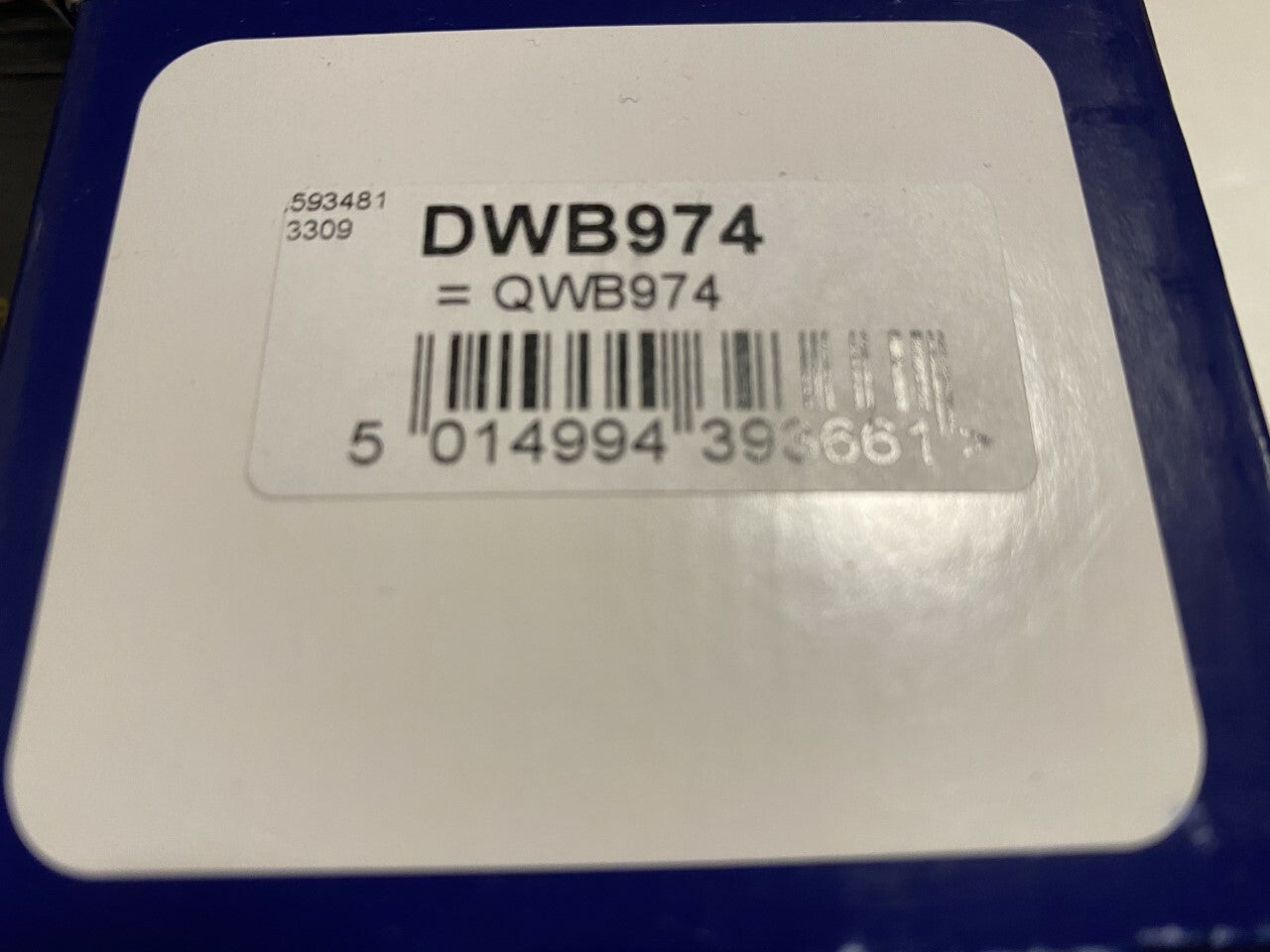 DWB974 Wheel Bearing Kit