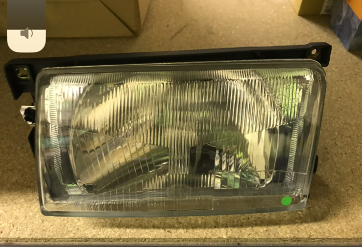 Hella 1LE006319-19 Headlight Unit Near Side fits VW Polo 10/1990 onwards