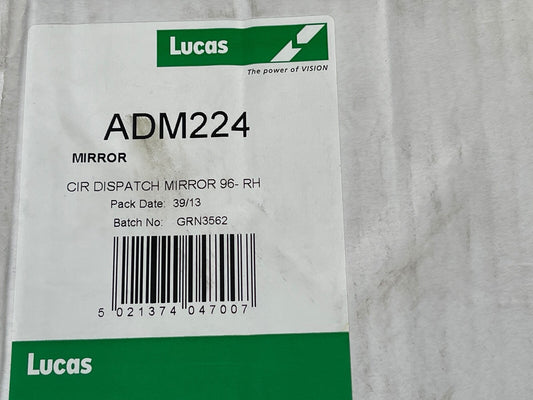 Lucas Electrical ADM224 Mirror Off Side right Hand Side fits Citroen Fiat