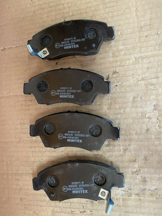 Mintex MDB1610 Front Brake Pad Set fits Honda
