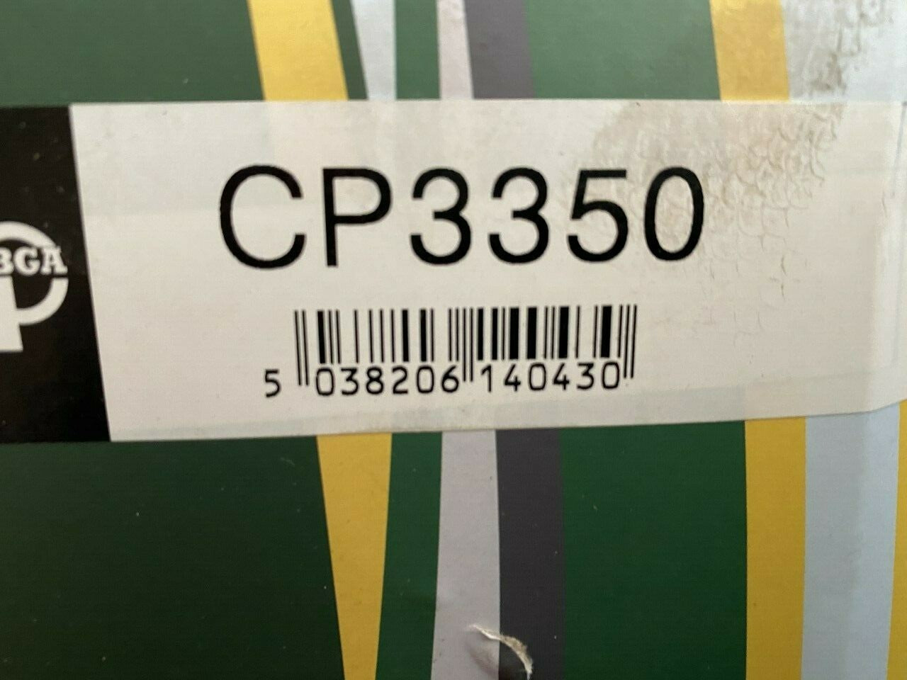 BGA CP3350 KCP1937 Water Pump