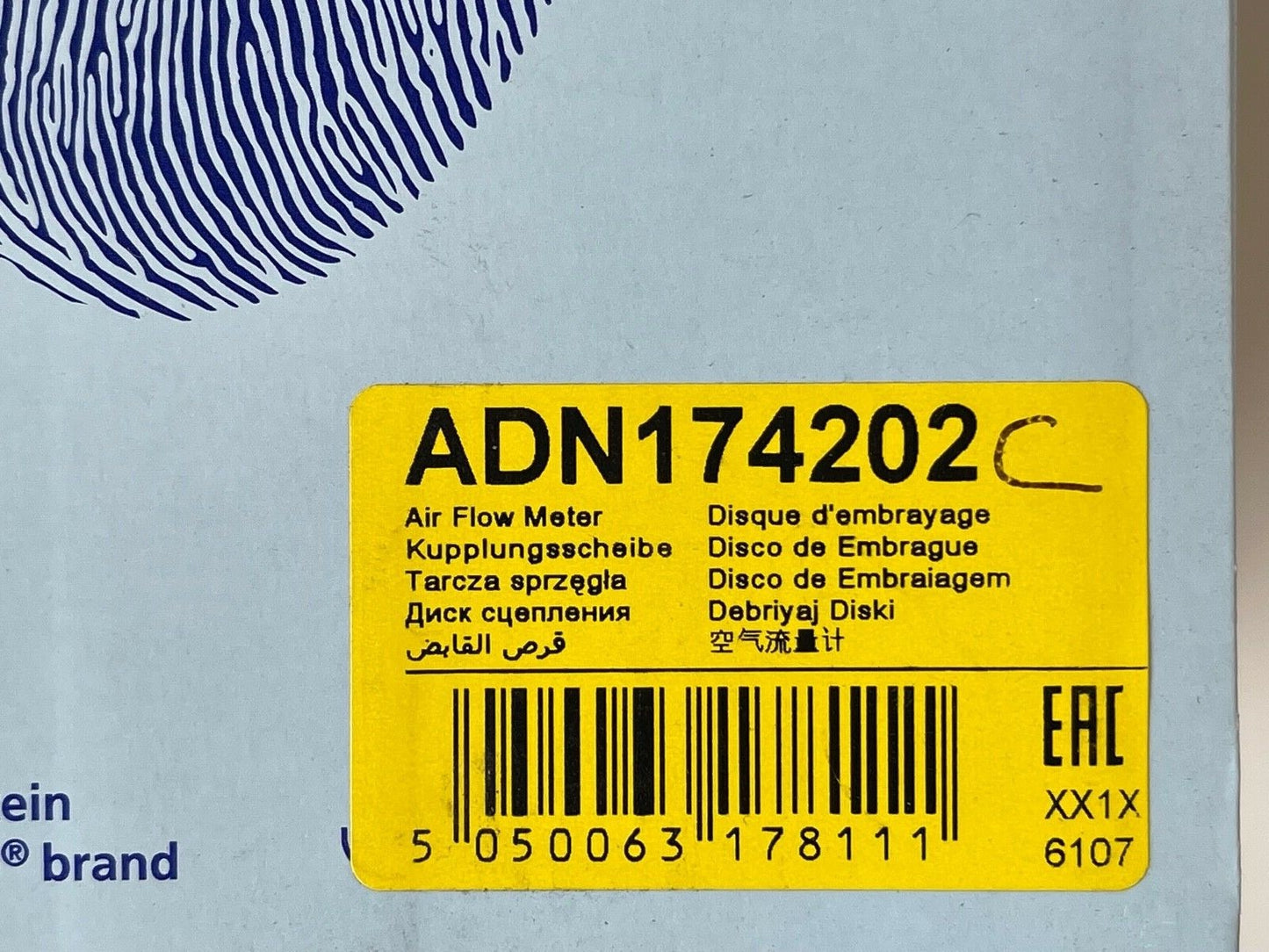 Blue Print ADN174202 Air Flow Meter fits Nissan