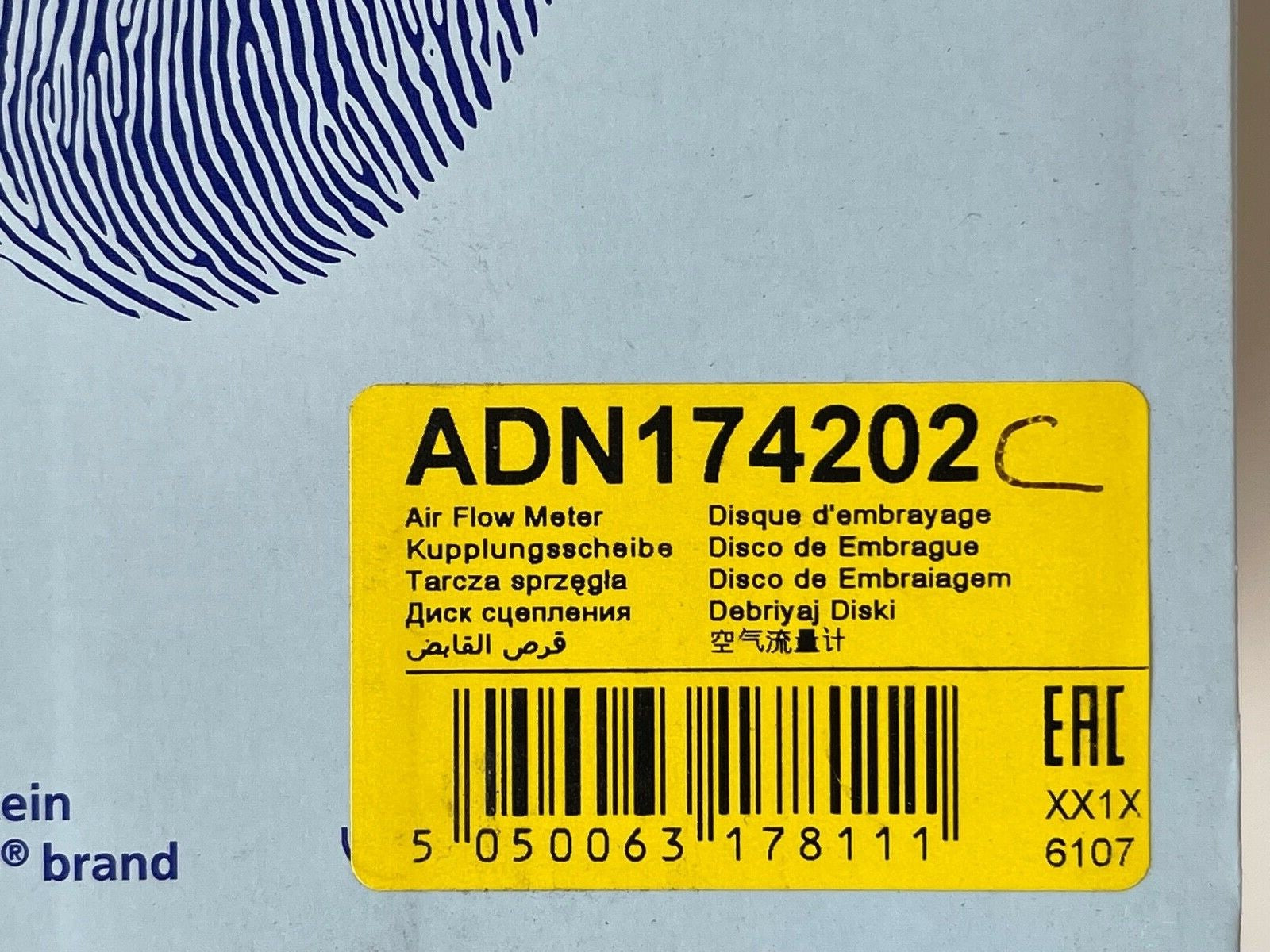 Blue Print ADN174202 Air Flow Meter fits Nissan
