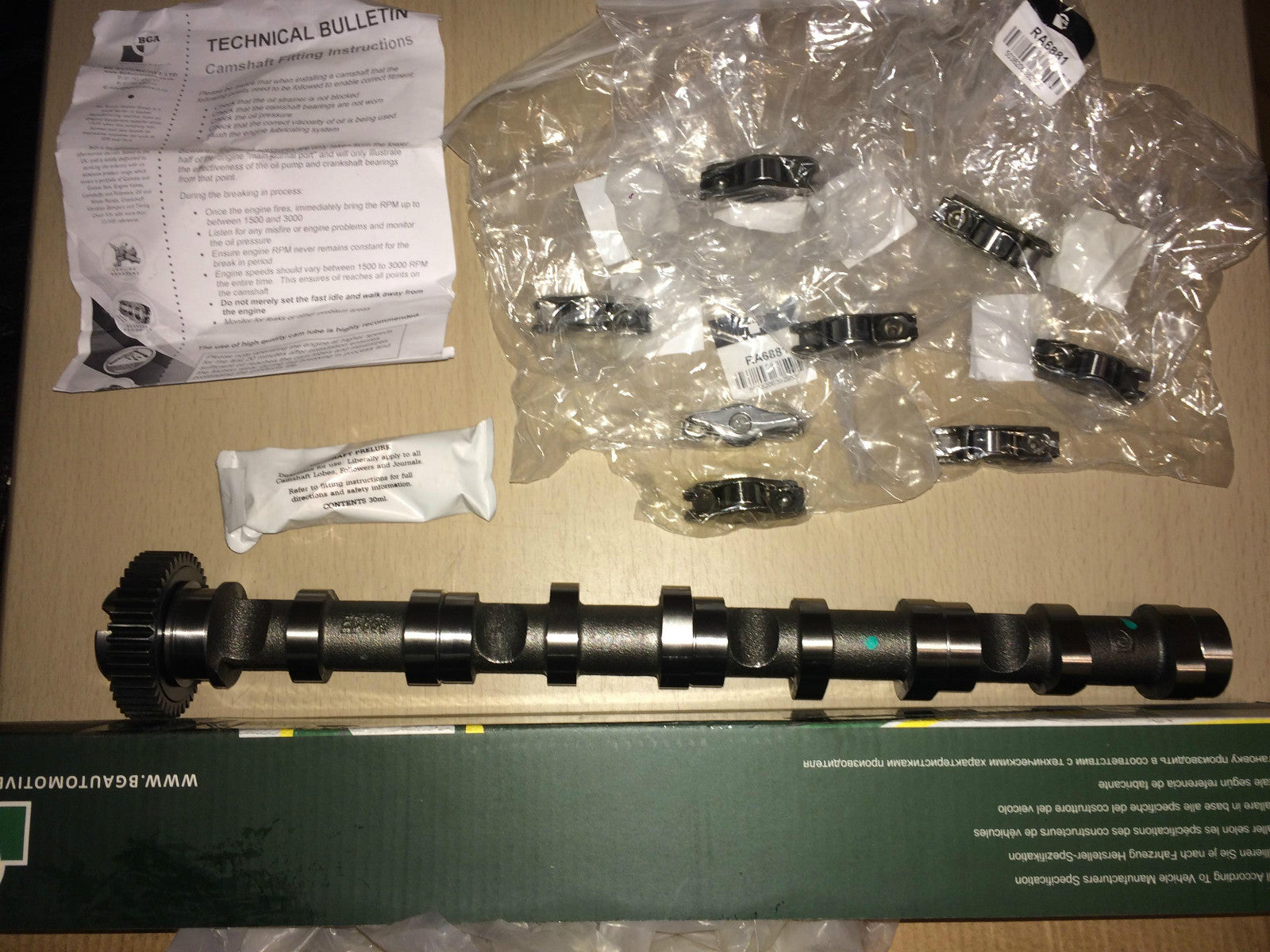 Intake Inlet Camshaft for Audi Seat Skoda VW 2.0 TDi Quattro Allroad CS9611K NEW