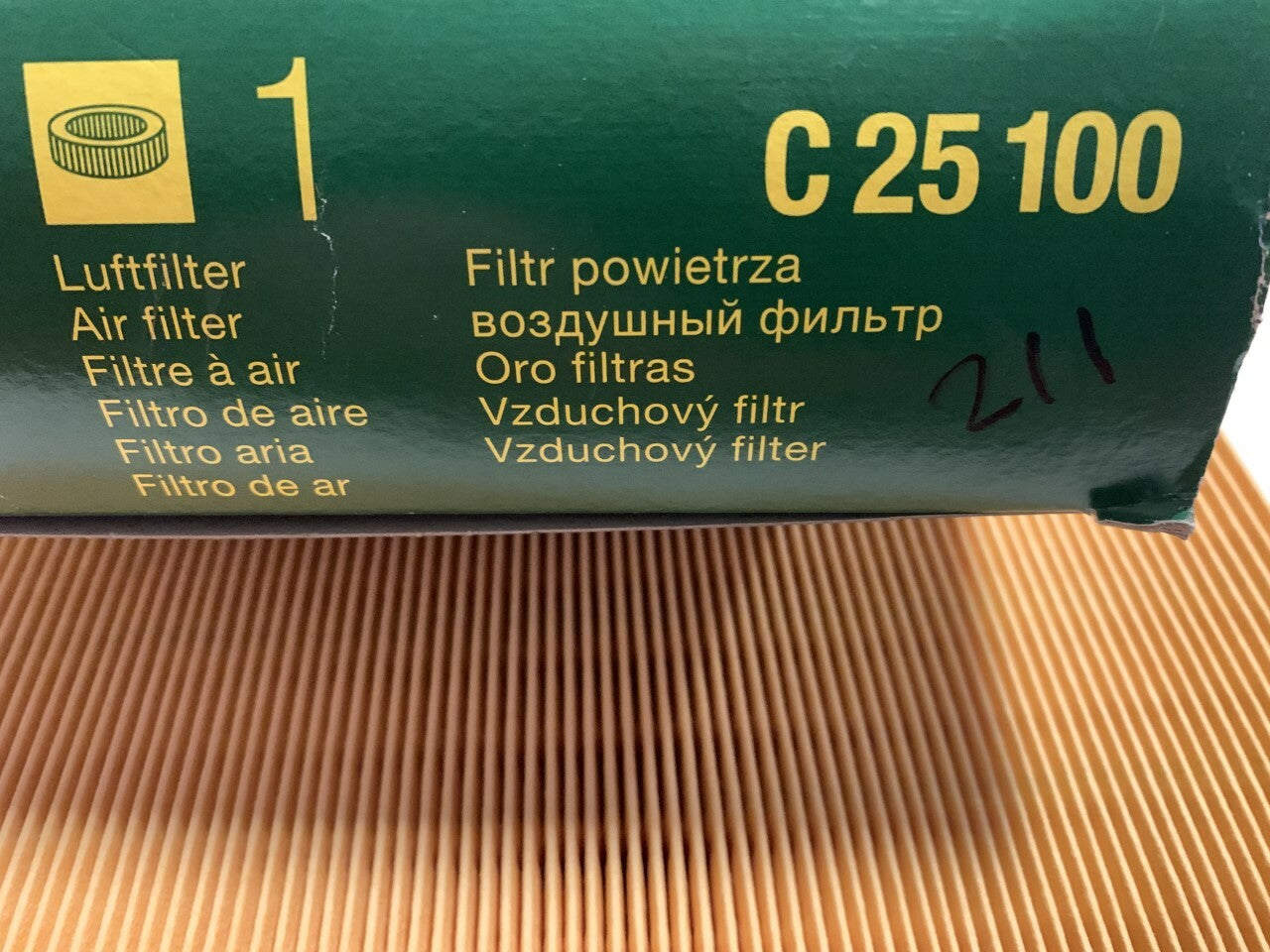 MANN C25100 Air Filter