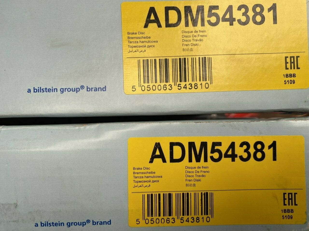 Blue Print ADM54381 Brake Disc Pair fits Mazda