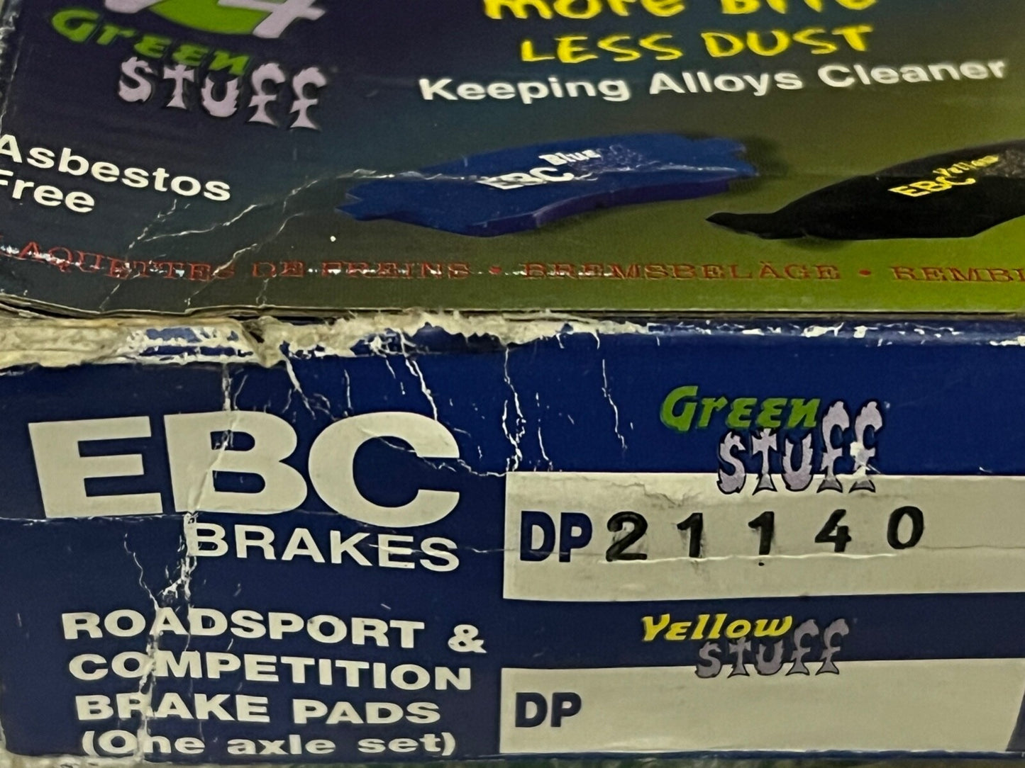 EBC DP21140 Green Stuff Front Brake Pad Fits Citroen DS3 Peugeot 208