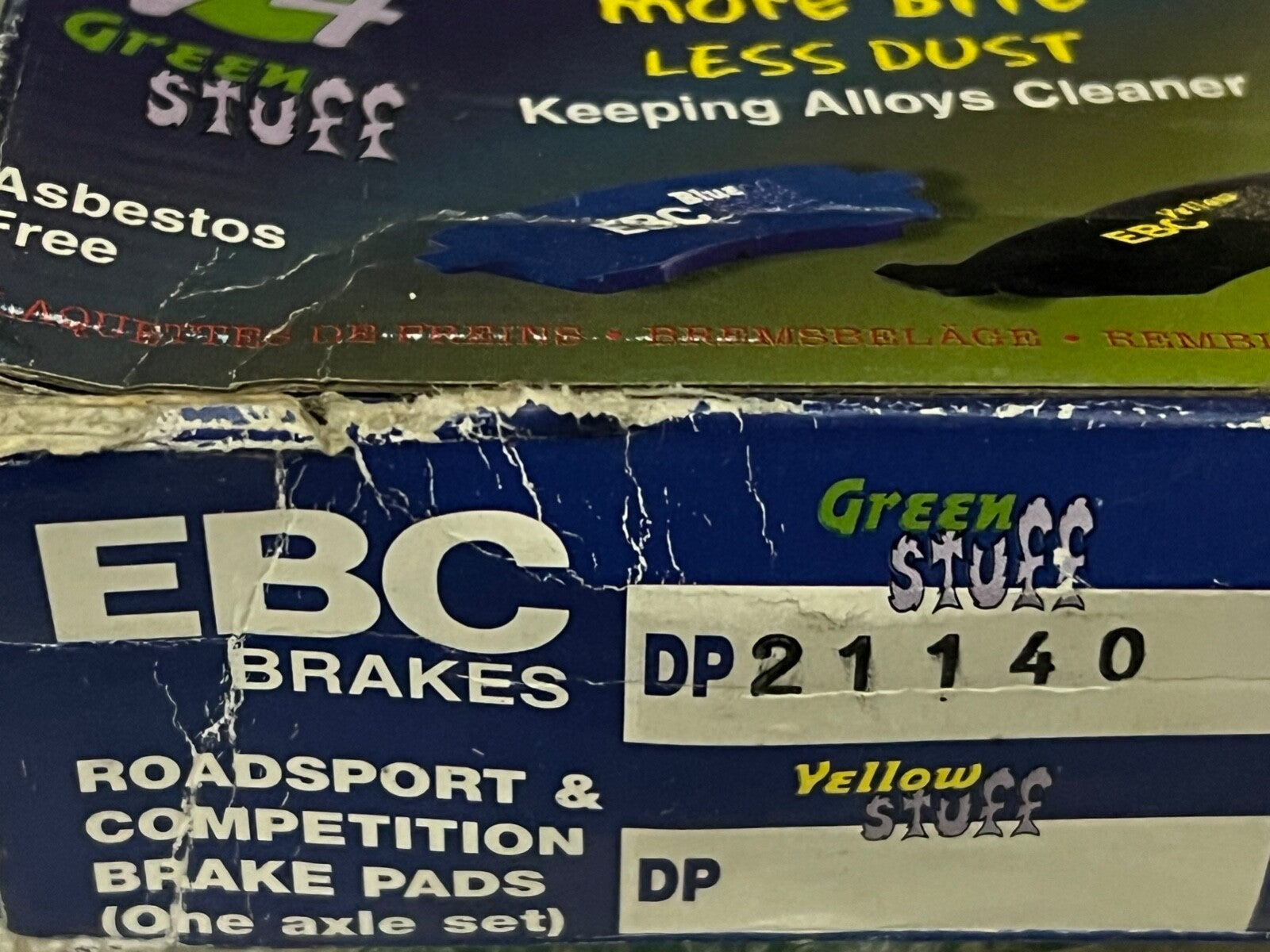 EBC DP21140 Green Stuff Front Brake Pad Fits Citroen DS3 Peugeot 208