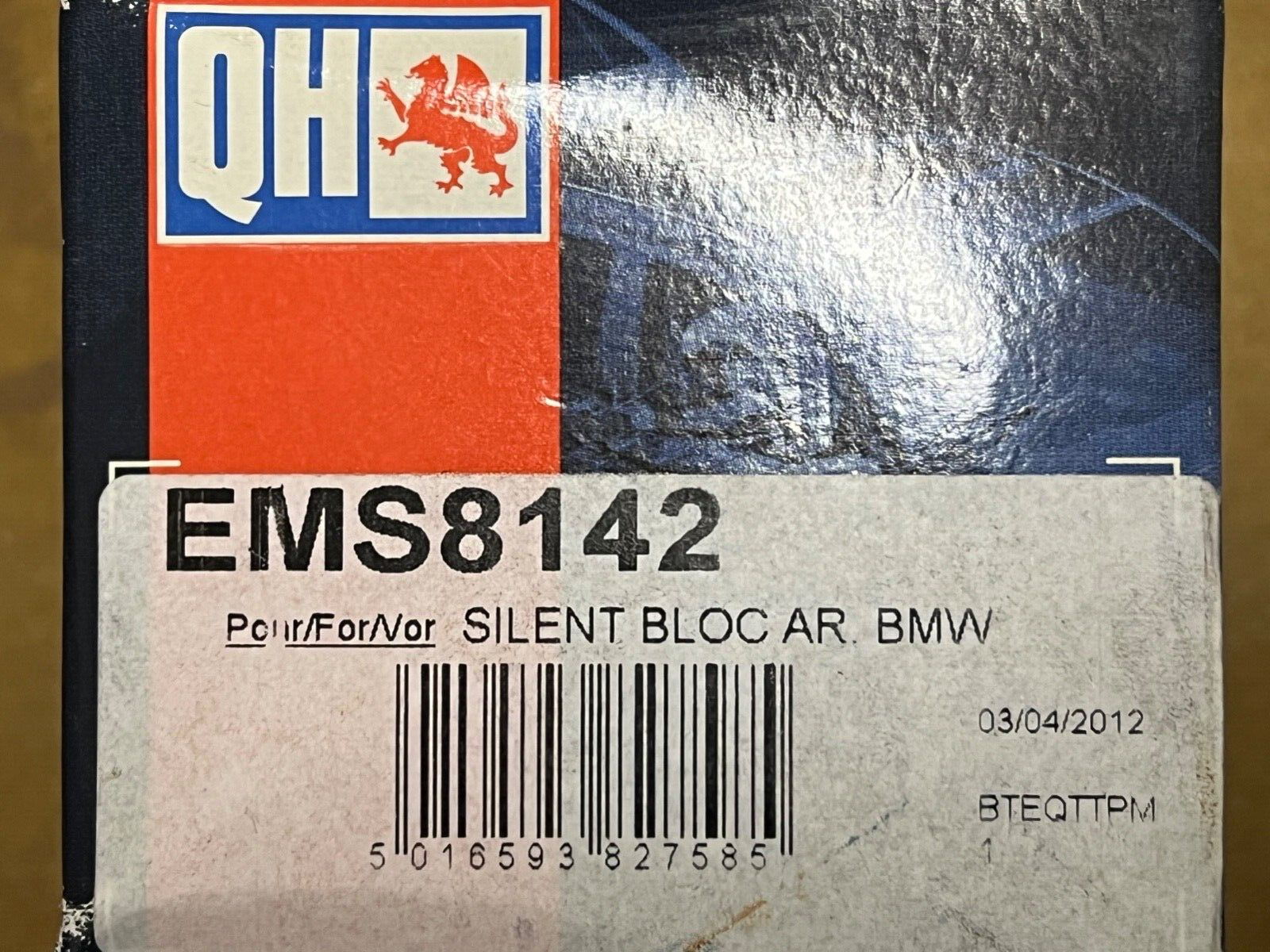QH EMS8142 Track Control Arm Bush fits BMW 3 Series