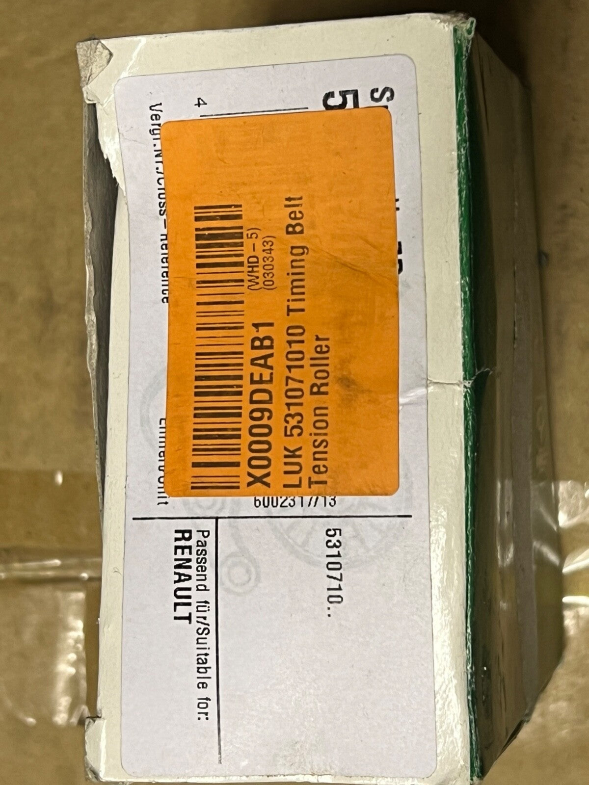 INA Timing Belt Tensioner 531071010 Fits Renault Megane Grand Scénic Fluence