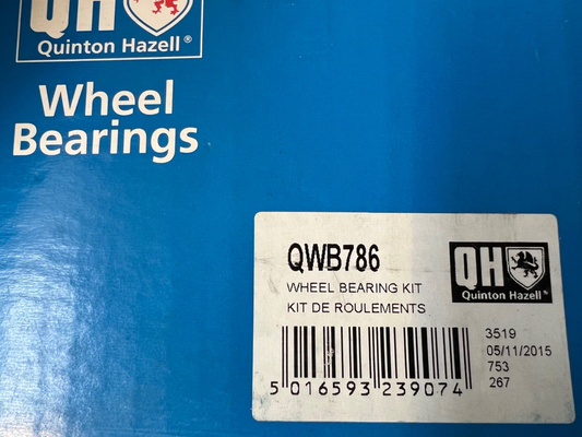 QH Wheel Bearing Kit - QWB786