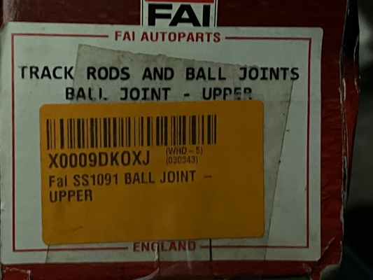 FAI SS1091 Upper Ball Joint fits Land Rover Discovery Range Rover
