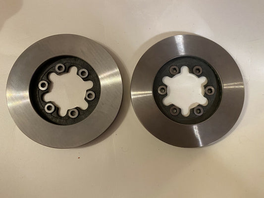 Solid Auto M206072 Brake Disc (Pair) fits Ford Mazda