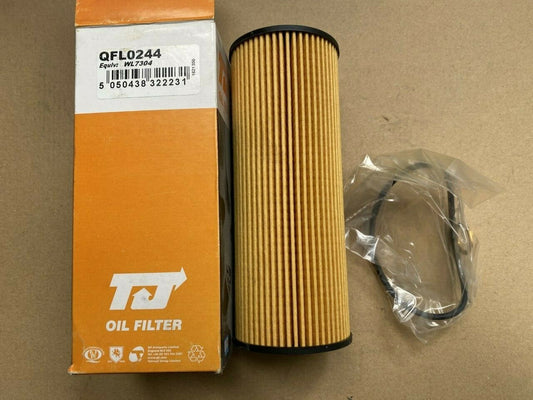TJ Filters QFL0244 Oil Filter fits Daewoo Mercedes Ssangyong VW Volkswagen