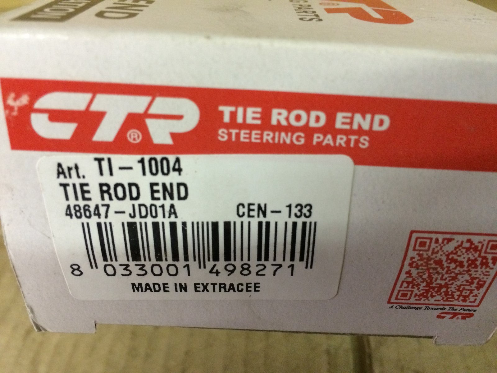 Track Rod End Nissan Qashqai X Trail 2007-2013 Renault Koleos 2008-2017 TI-1004