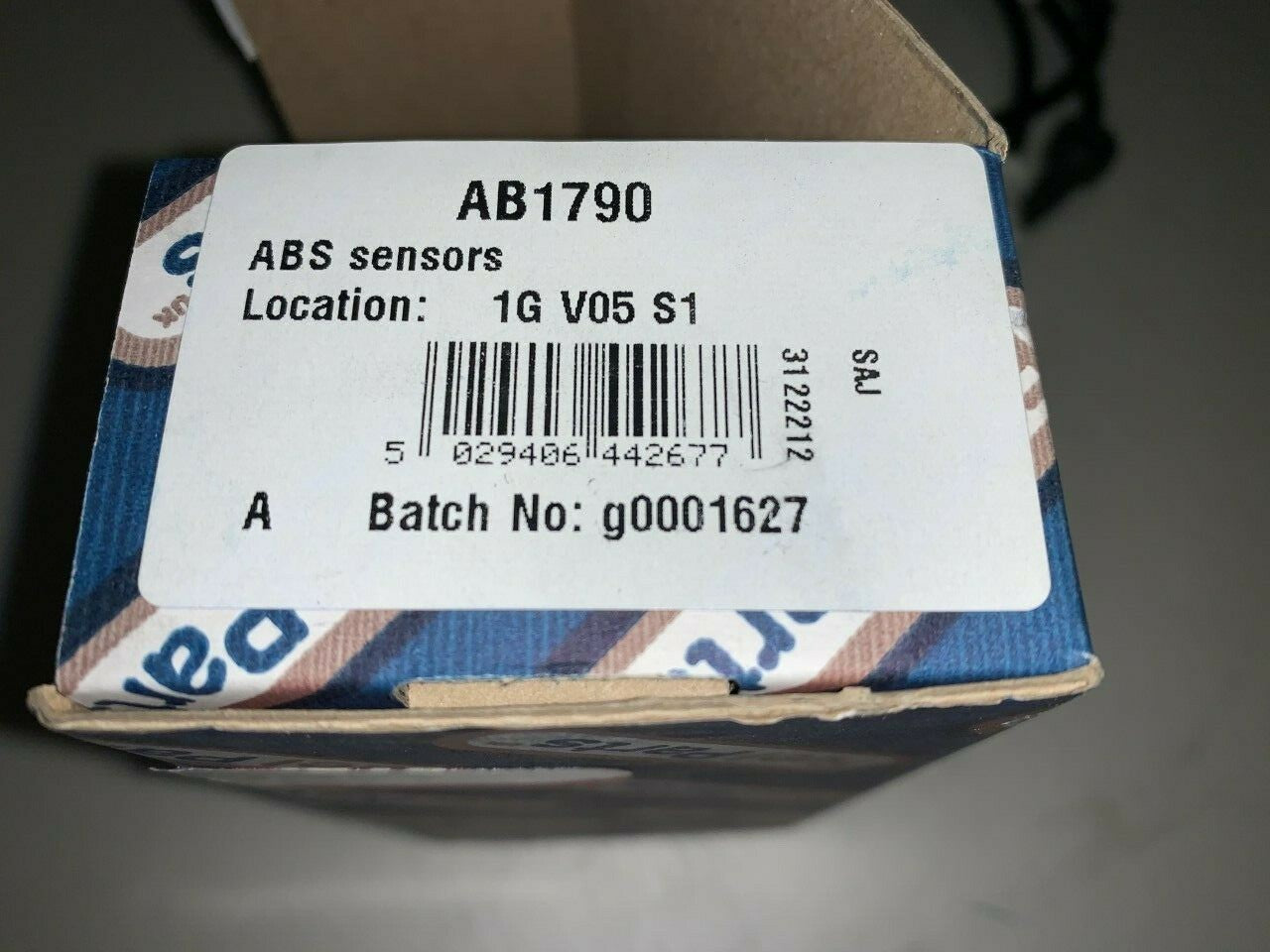 Fuel Parts AB1790 Wheel Speed Sensor ABS Sensor fits Renault Vauxhall Opel