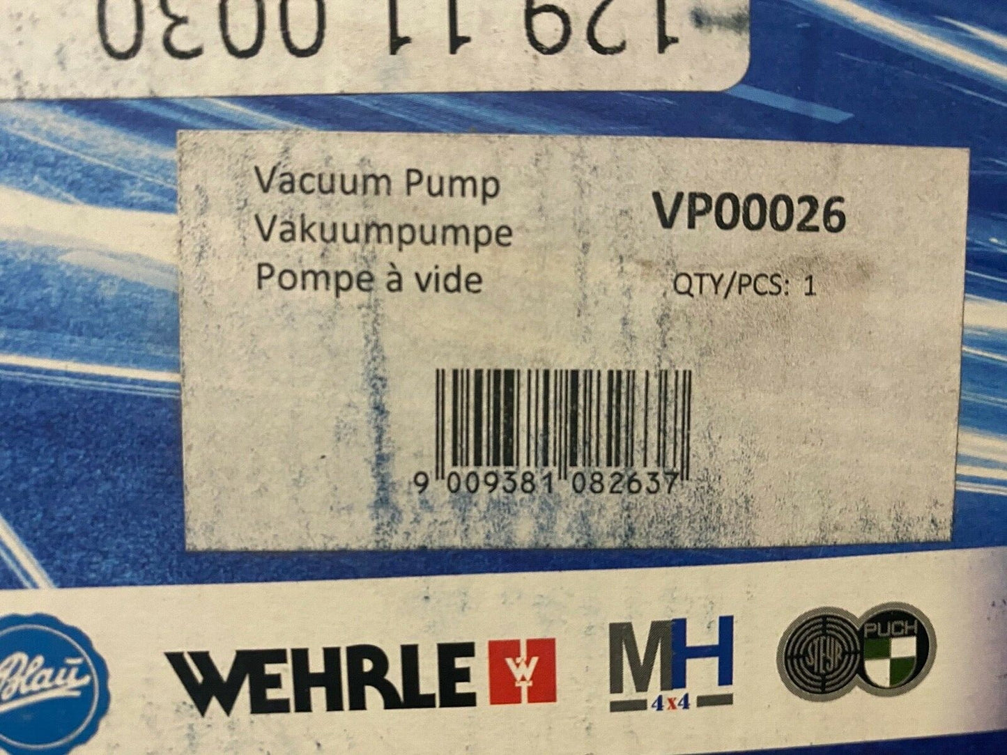 VP00026 Vacuum Pump Fits BMW 1 / 3 / 5 / 6 X3 X5 X6 Series