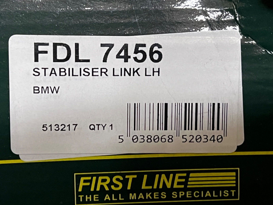 First Line FDL7456 Stabilizer Drop Link Near Side Passenger Side fits BMW X1