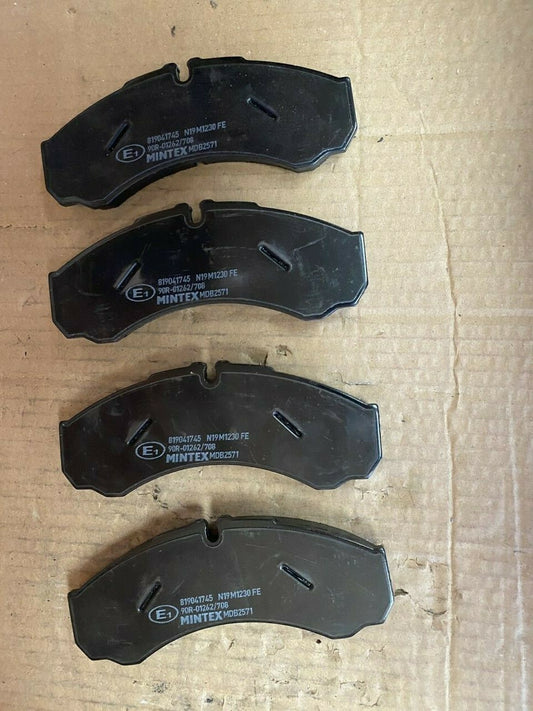 Mintex MDB2571 Front Brake Pad Set fits Iveco