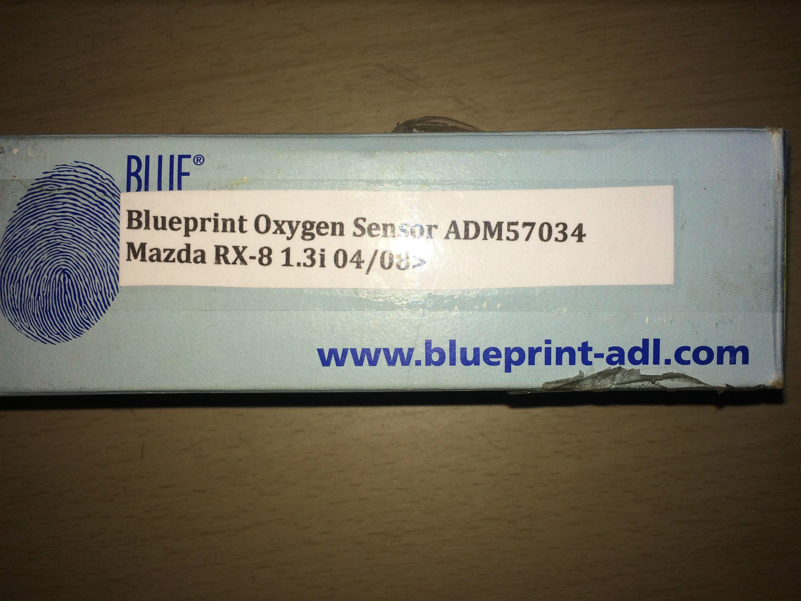 Lambda Sensor Mazda RX-8 03-12 1.3i 2.6 Wankel Engine Blueprint ADM57034 NEW