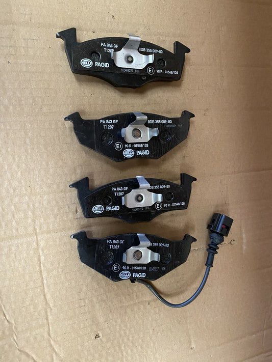 Hella-PAGID T1297 8DB355009-801 Front Brake Pad Set fits Skoda VW Volkswagon