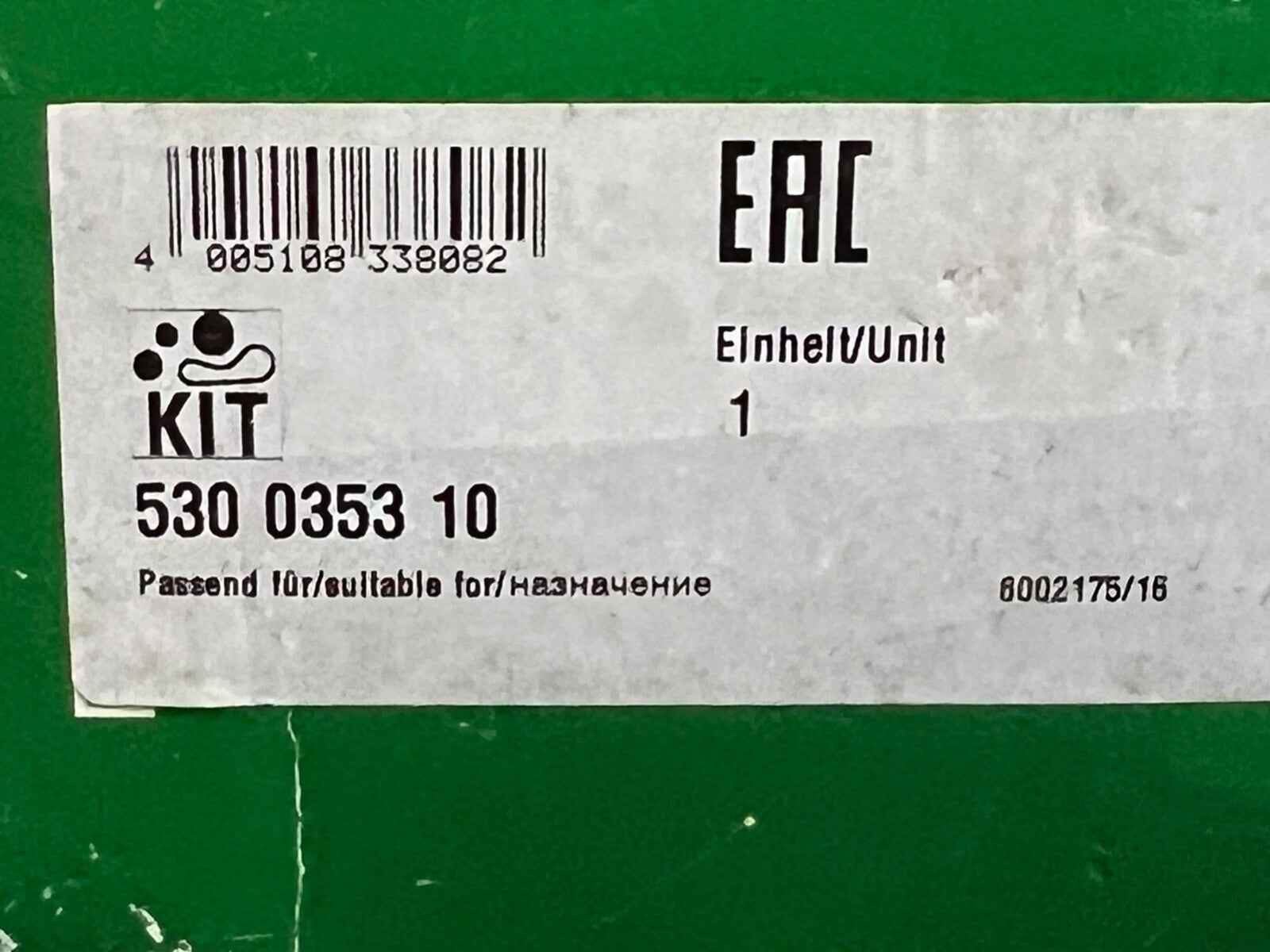 INA 530035310 Timing Belt Kit fits Subaru