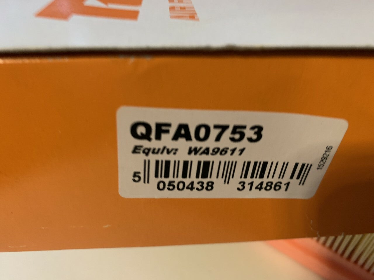 BMW  TJ Filters QFA0753 WA9611 Air Filter