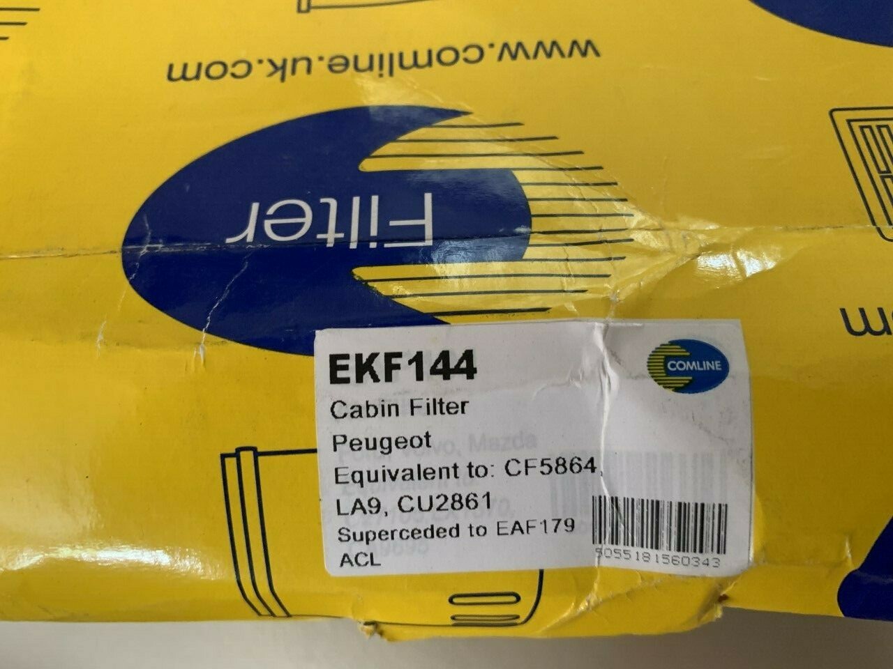 Peugeot 405 Comline EKF144 Cabin Pollen Filter
