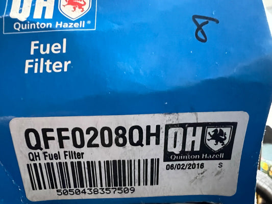 QH Filters QFF0208 Fuel Filter fits Ford Mazda Volvo