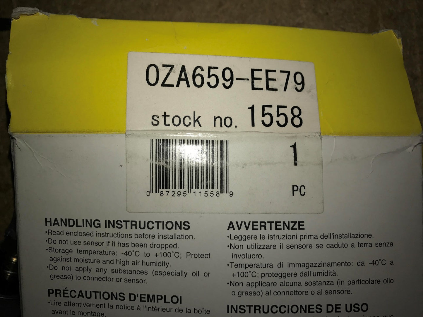 Lambda Sensor Oxygen Sensor o2 Sensor Ford Focus Focus C-Max 1.6ti OZA659-EE79