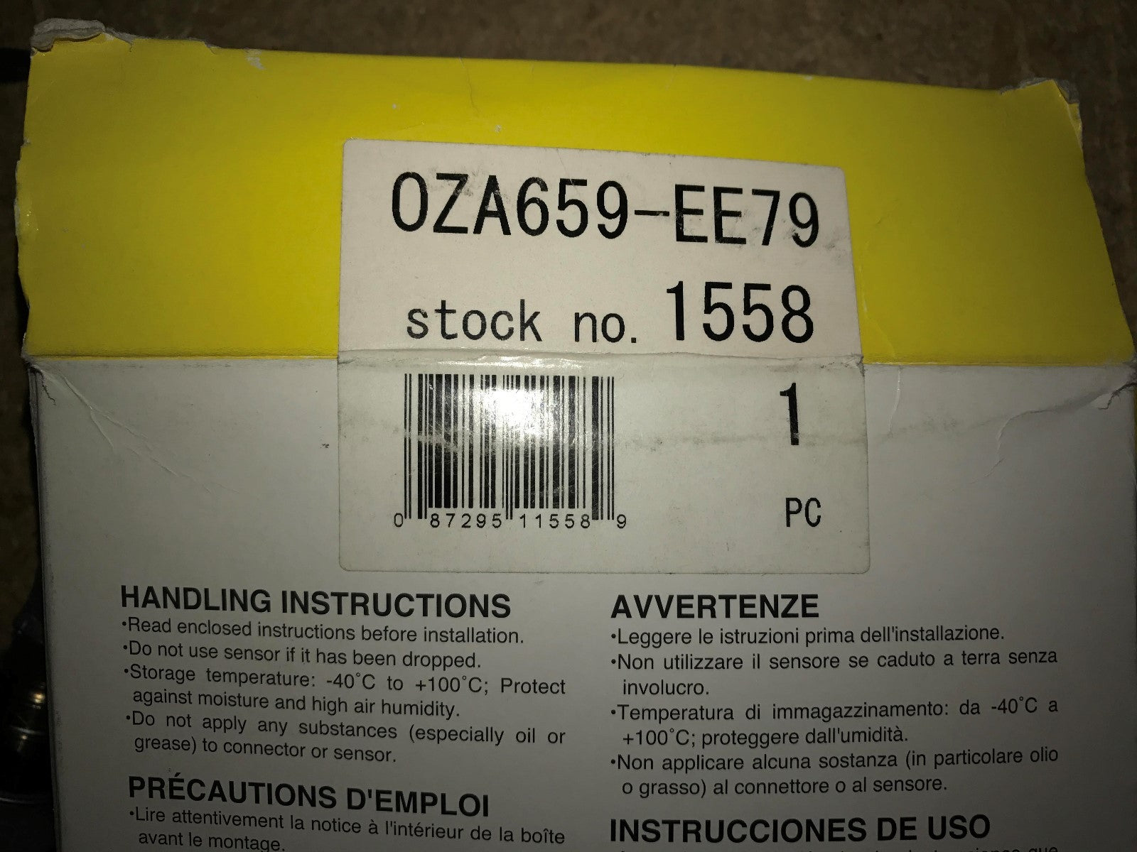 Lambda Sensor Oxygen Sensor o2 Sensor Ford Focus Focus C-Max 1.6ti OZA659-EE79