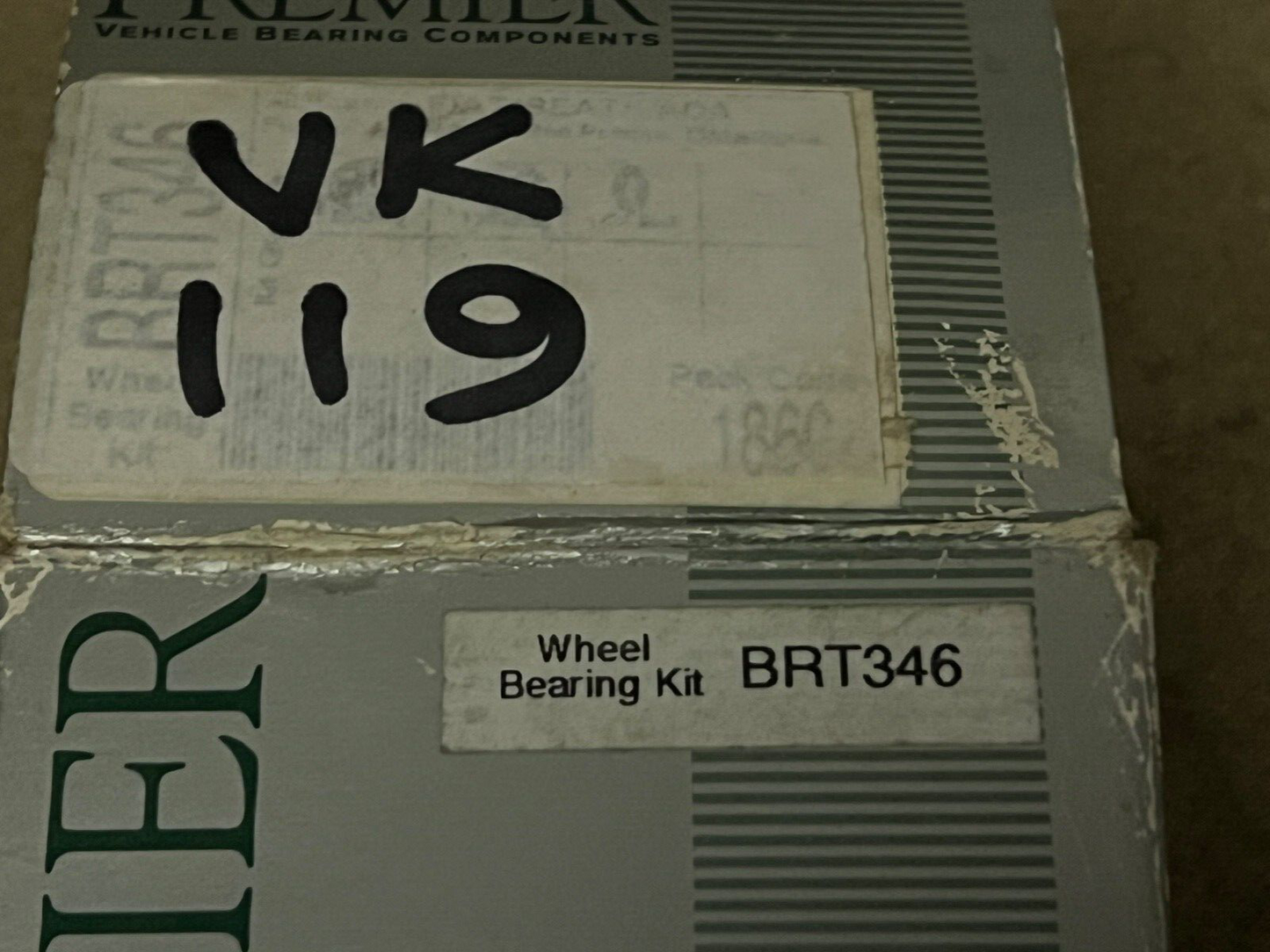 Premier BRT346 Wheel Bearing fits Fiat 124 Lada Seat 124