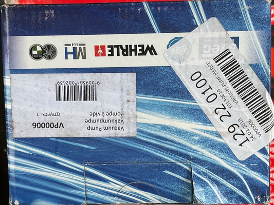Wehrle VP00006 7.24807.05.0 Servo Vacuum Pump fits Mercedes