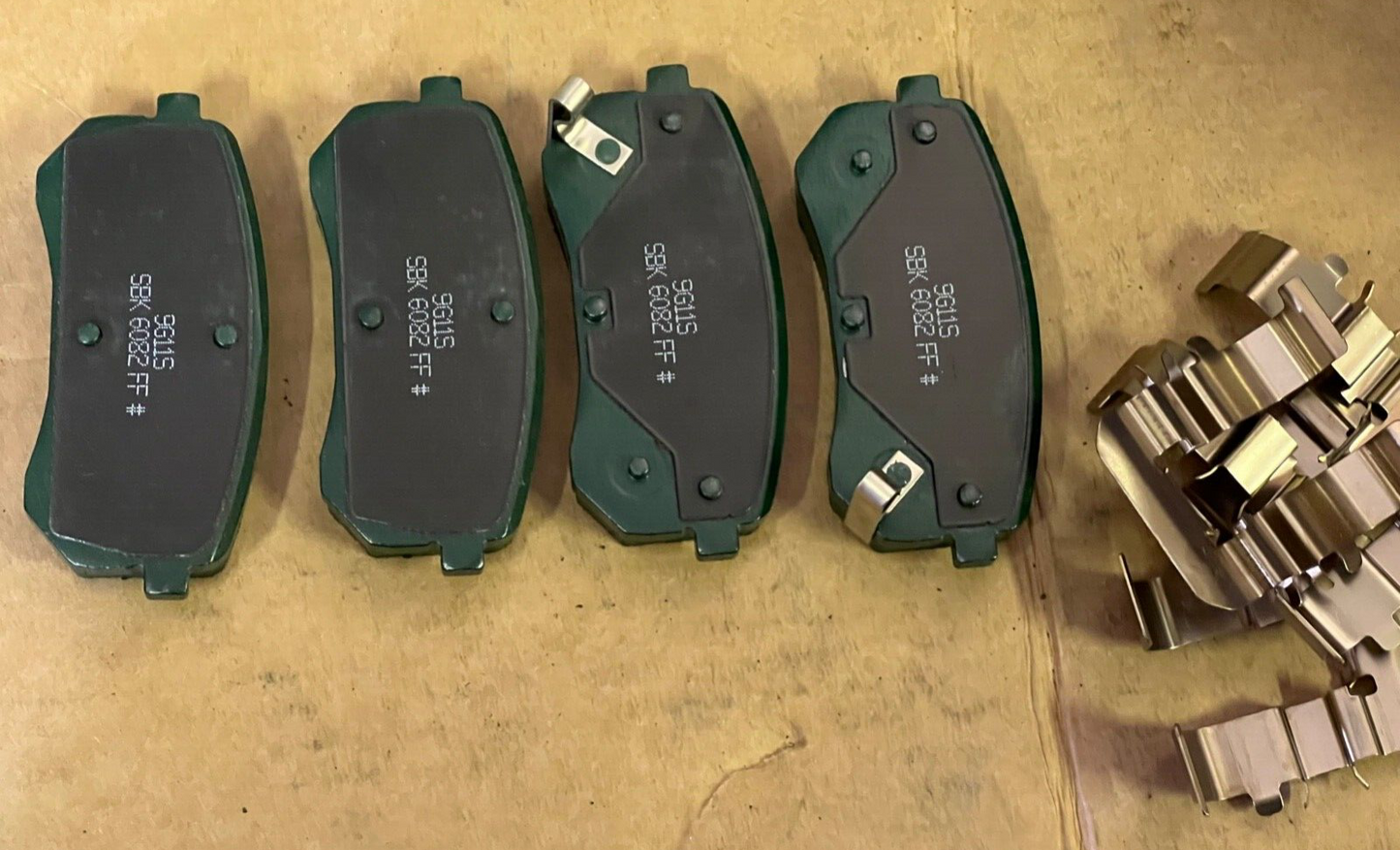 Genuine Hyundai 583020XA00 Rear Brake Pad fits Hyundai PA i10 Kia Picanto