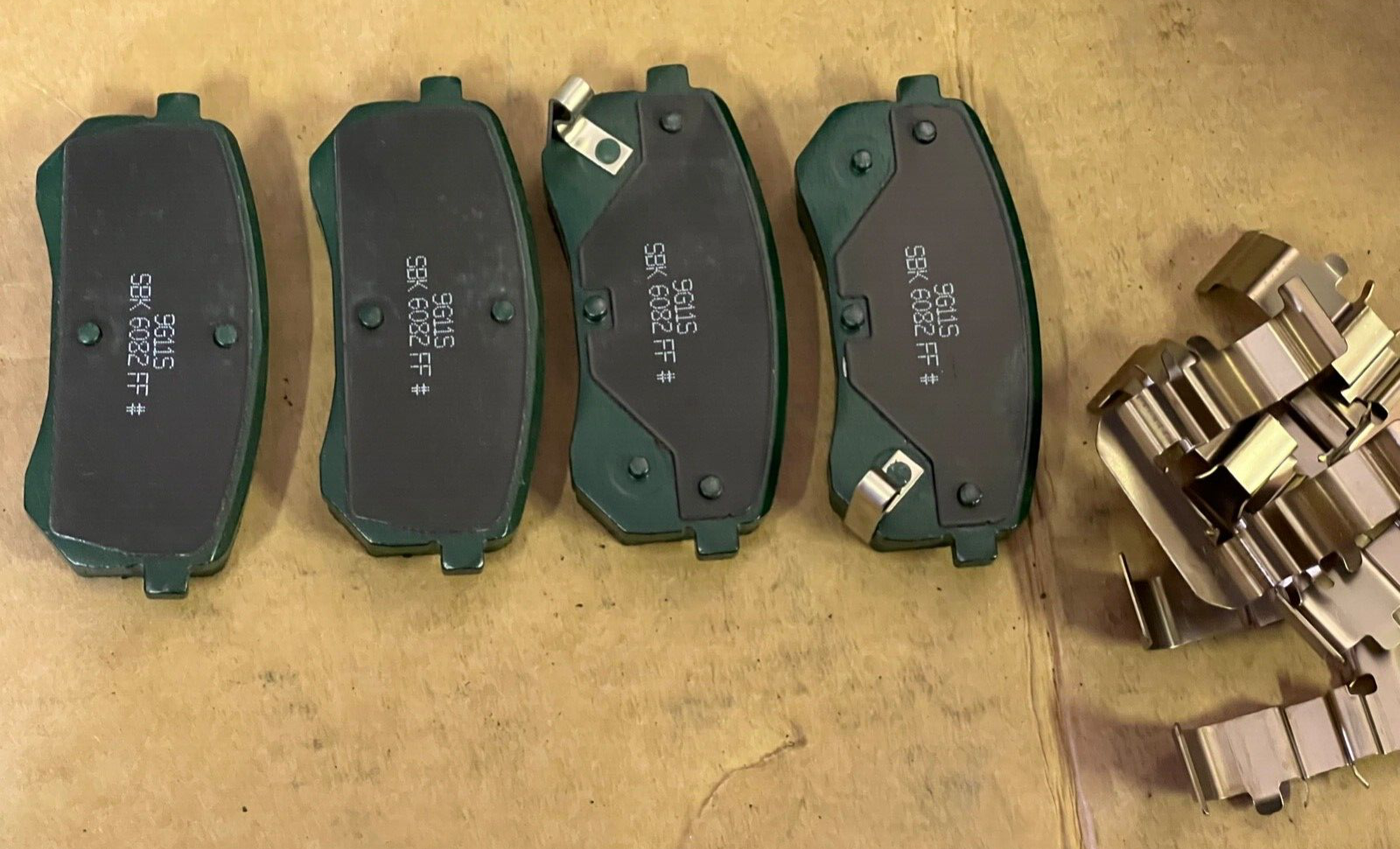 Genuine Hyundai 583020XA00 Rear Brake Pad fits Hyundai PA i10 Kia Picanto