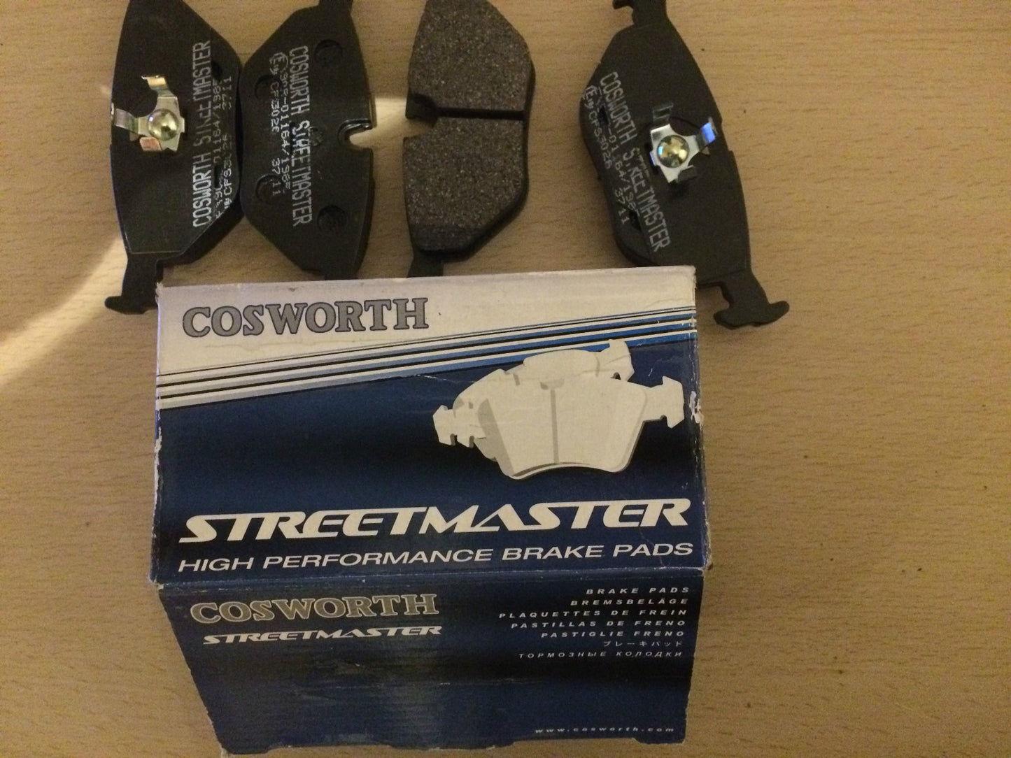 Performance Rear Brake Pads Cosworth Streetmaster BMW CFS3026 Street Legal Pads