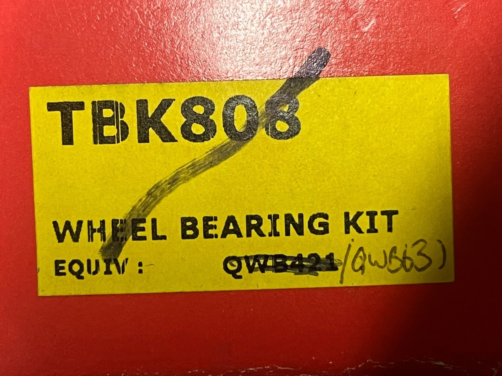 TBK808 Wheel Bearing Kit fits Seat Inca VW Caddy