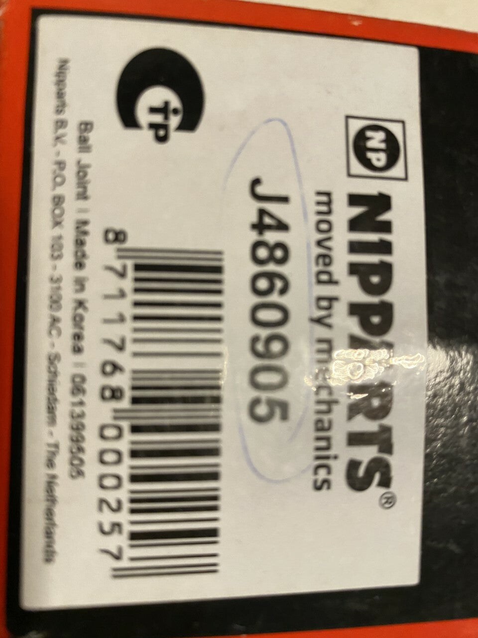 Nipparts J4860905 Ball Joint Fits Vauxhall Opel Daewoo