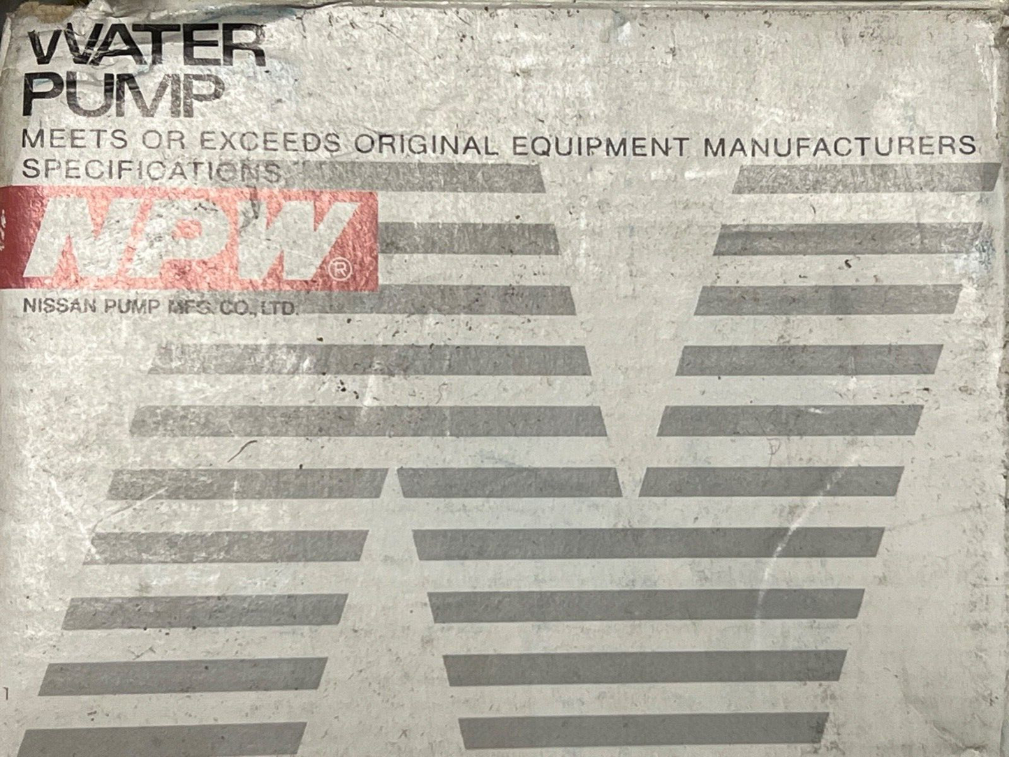 D11043 N123008 Water Pump fits Nissan Almera Largo Primera Sunny