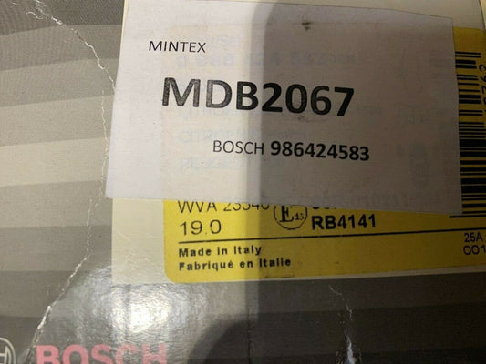 Bosch 0986424583 Brake Pad Set fits Citroen Peugeot
