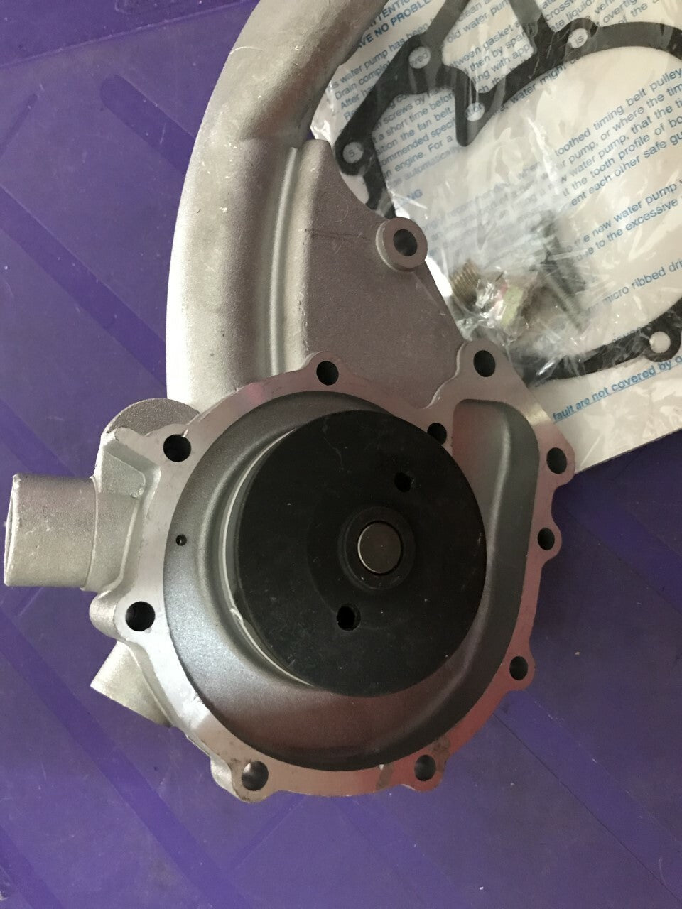 Daewoo Korando Solid Auto Y123002 Water Pump