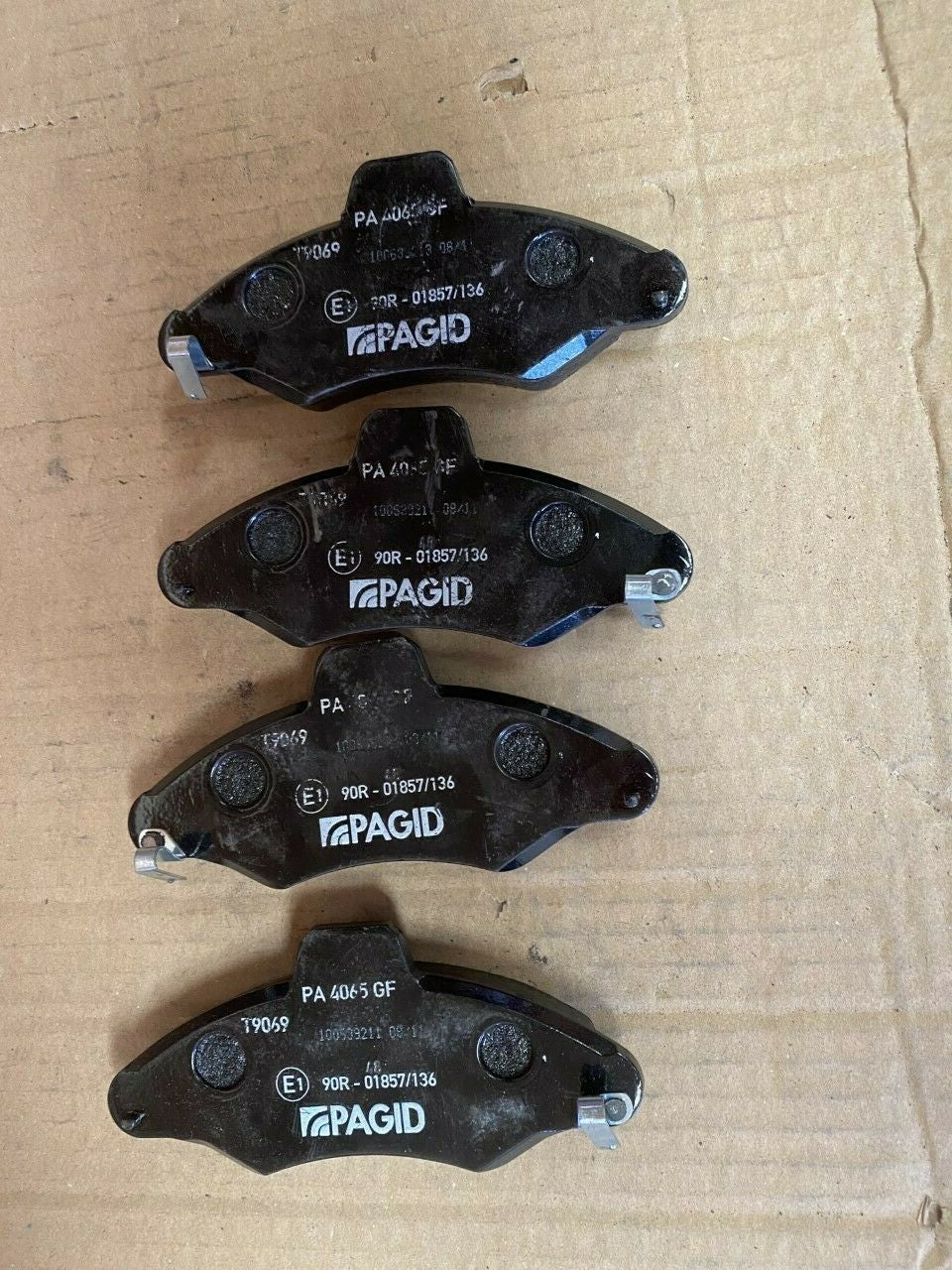 Pagid T9069 MDB1842 Brake Pad Set fits Ford
