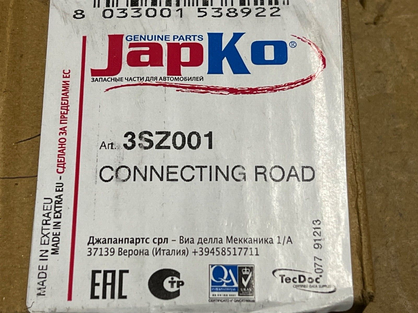 Japko 3SZ001 Connecting Rod fits Suzuki Samurai 1988-2004 SJ 413 1984-1990