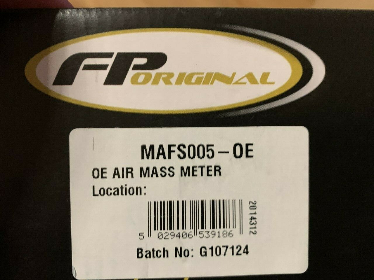 Fuel Parts MAFS005-OE Air Flow Meter fits Audi Ford Seat Skoda VW Volvo