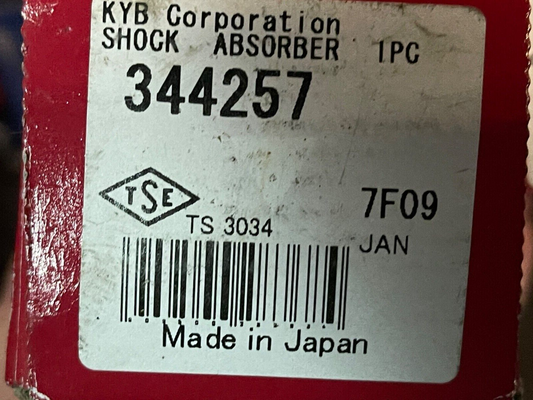 KYB 344257 Front Shock Absorber fits Daihatsu Fourtrak