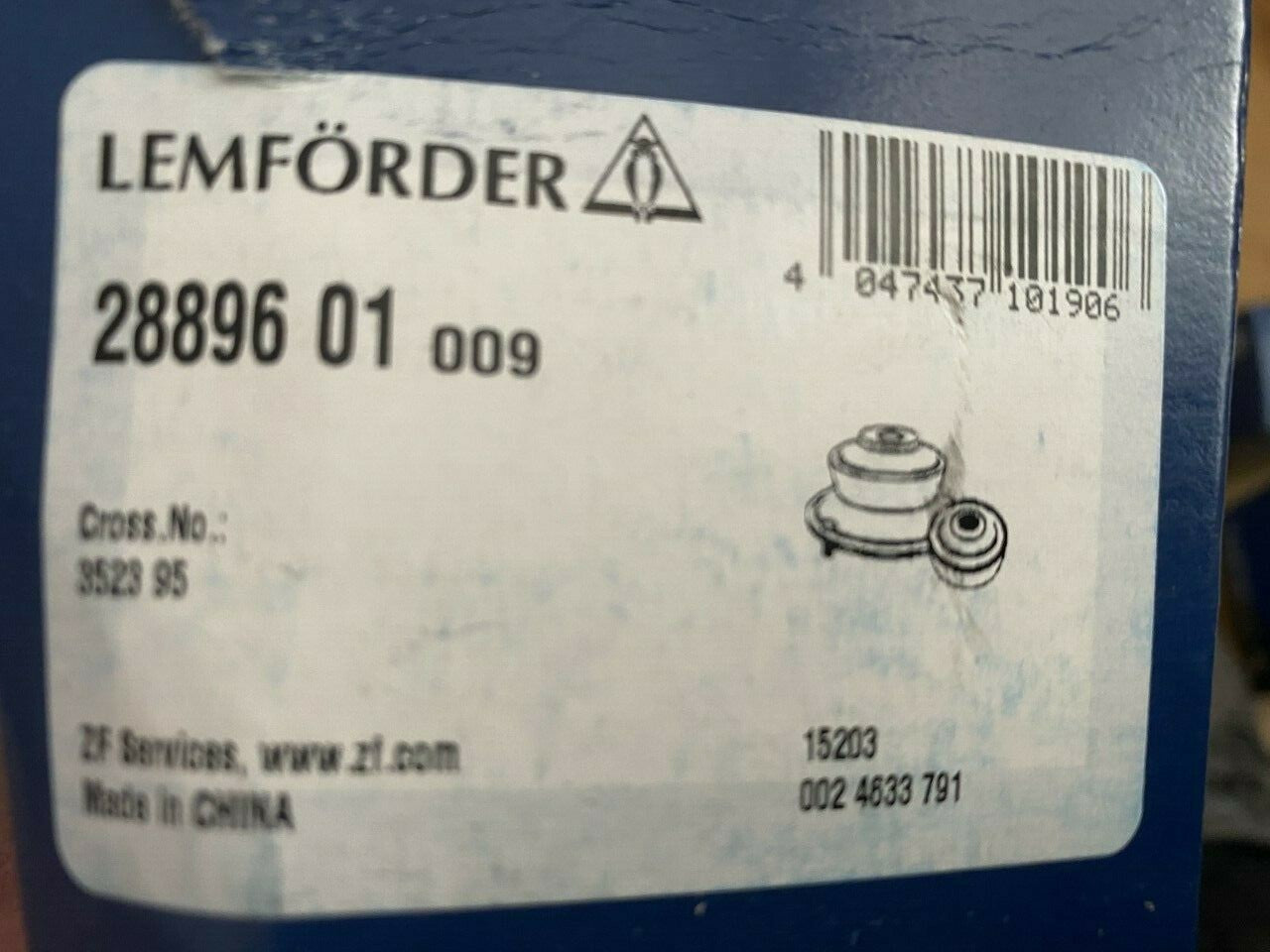 Lemforder 2889601 Bush-Mounting Control Arm Bush fits Citroen