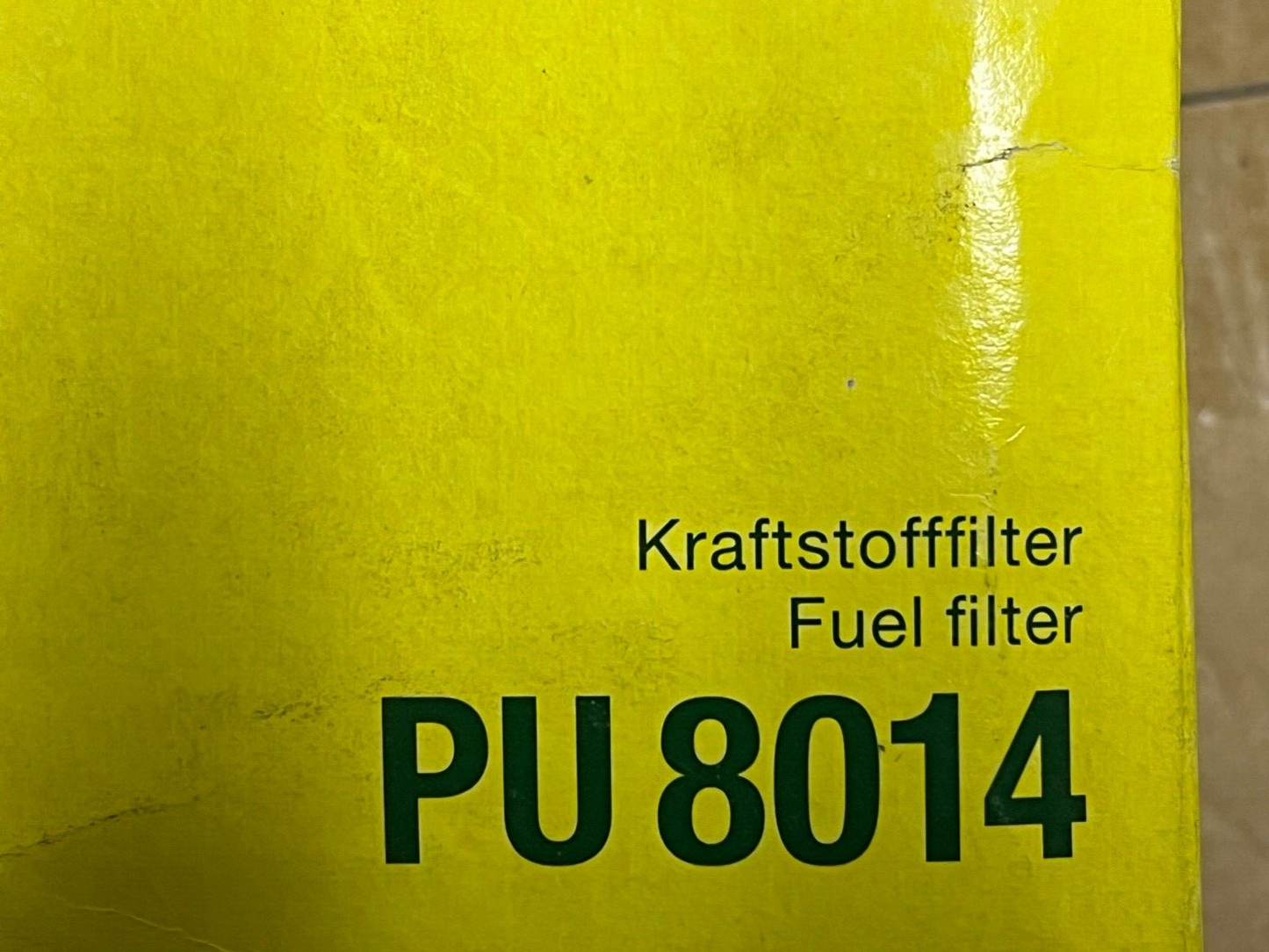 MANN PU8014 Fuel Filter fits Audi Seat Skoda VW Volkswagen