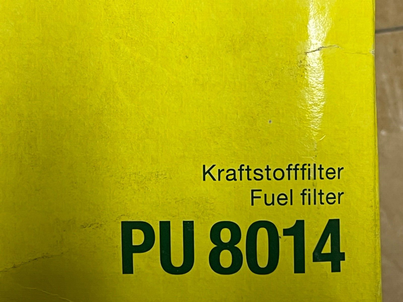 MANN PU8014 Fuel Filter fits Audi Seat Skoda VW Volkswagen